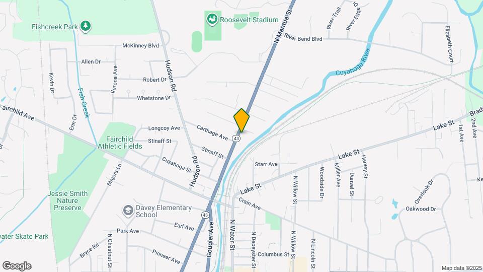 1017 N Mantua St Mapa y Detalles de la Ubicación