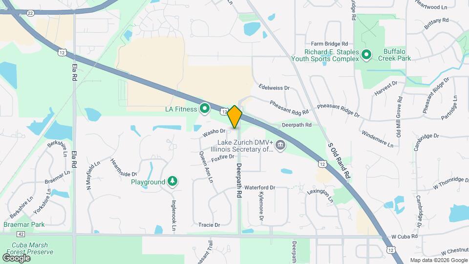 284 Washo Dr Mapa y Detalles de la Ubicación