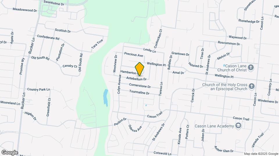1628 Antebellum Dr Map and Location Details