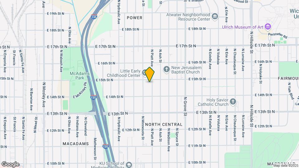 1545 N Piatt Ave Map and Location Details