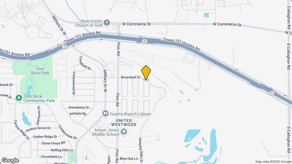 6310 Brownleaf St Map and Location Details