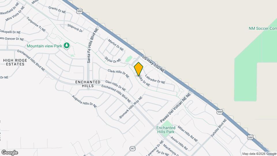 7040 Husky Dr NE Map and Location Details