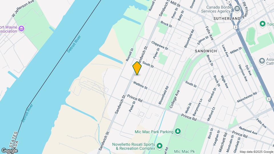 3575 Sandwich St Map and Location Details