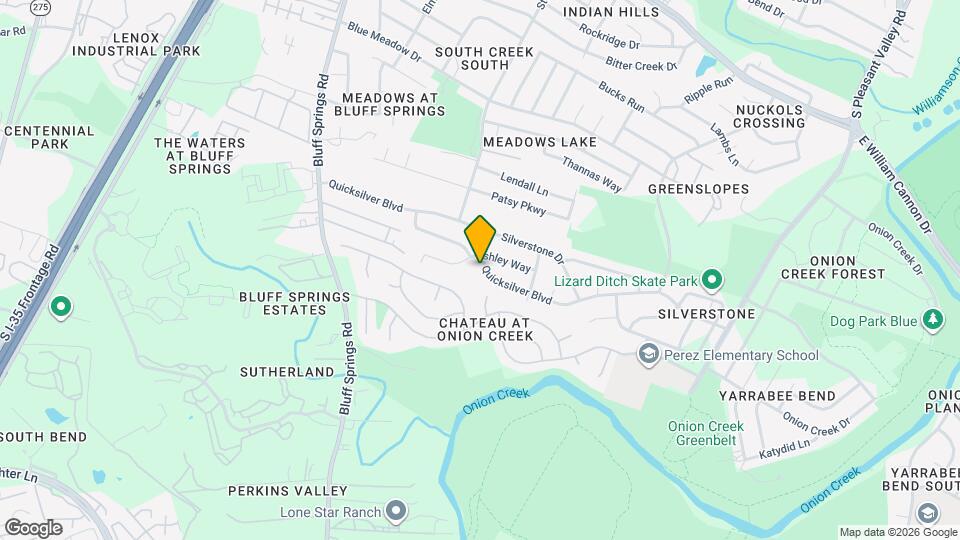 4403 Quicksilver Blvd Map and Location Details