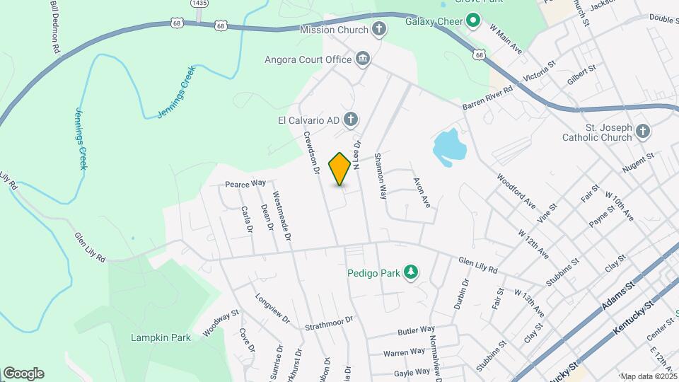 1225 N Lee Dr Map and Location Details