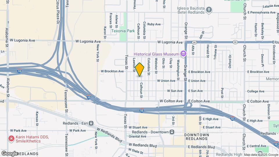 1007 Calhoun St Map and Location Details