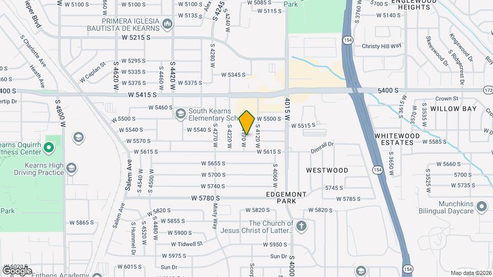 5567 S 4170 W Map and Location Details