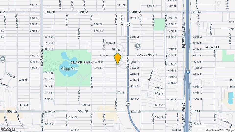 1718 43rd St Map and Location Details