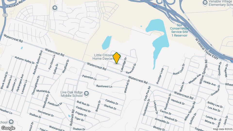 3508 Woodlake Dr Map and Location Details