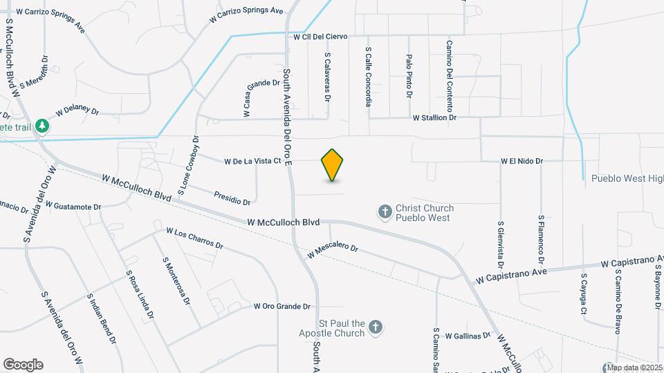1153 W Buena Ventura Ct Map and Location Details