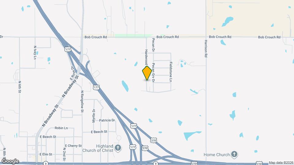 1509 Hardwood Grove St Map and Location Details