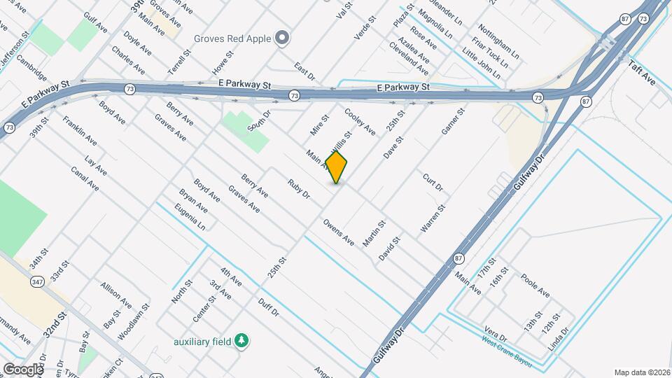 6041 25th St Map and Location Details