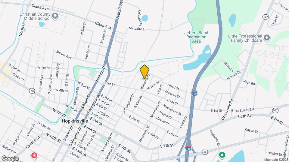 119 Williams St Map and Location Details