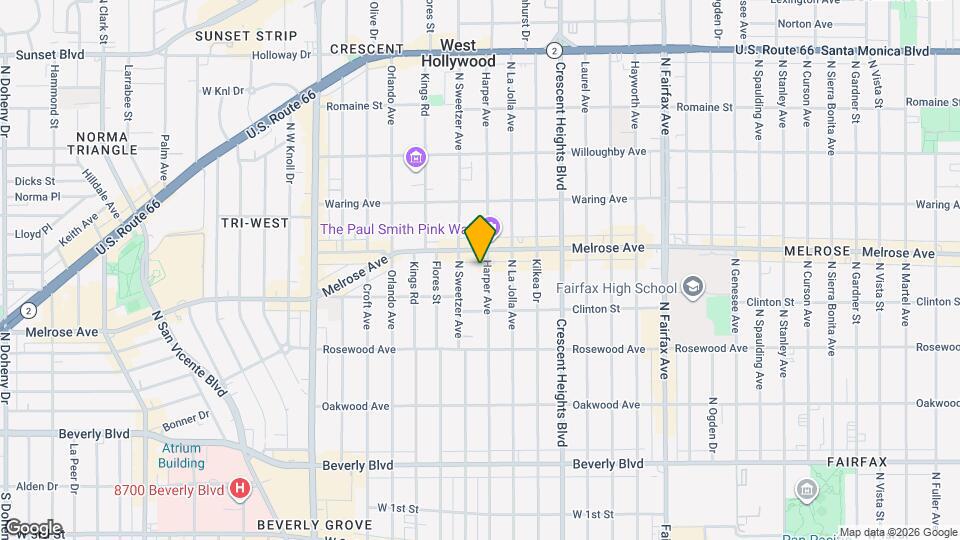 649 N Harper Ave, Unit 649 N. Harper Ave Map and Location Details