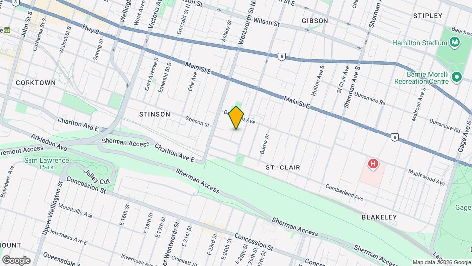 99 Myrtle Ave Map and Location Details