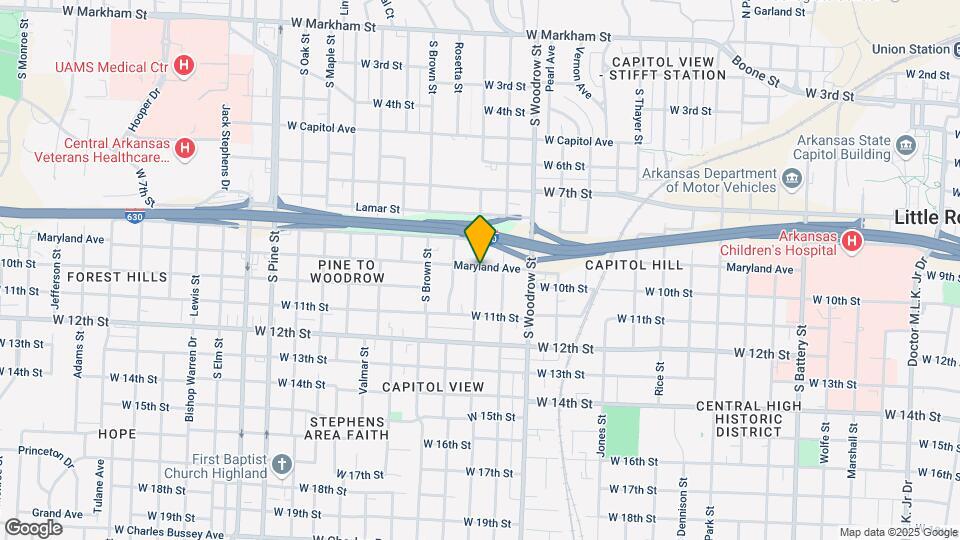 901 Johnson St-Unit -B Map and Location Details