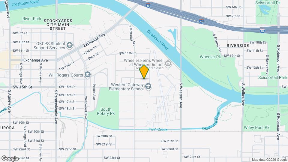 1316 SW 14th St Map and Location Details