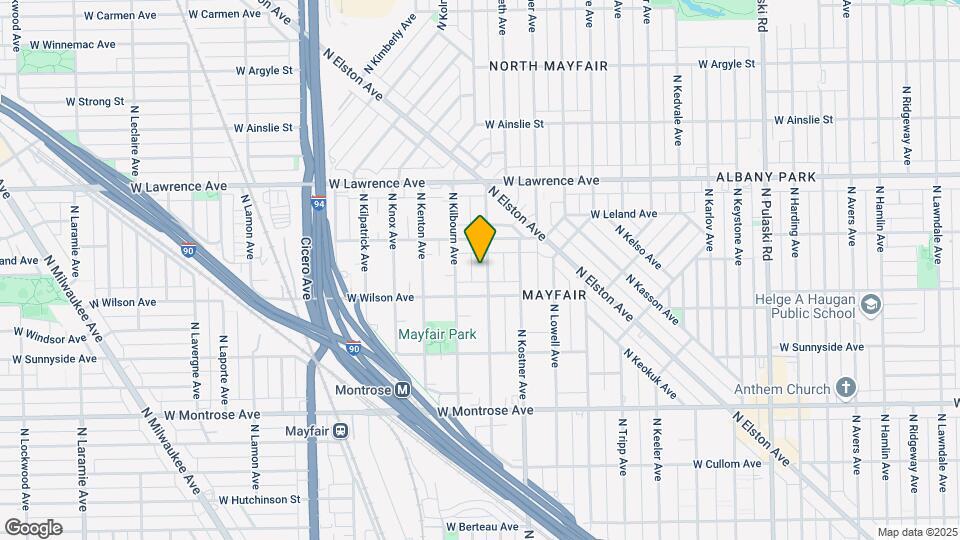 4626 N Kenneth Ave Map and Location Details