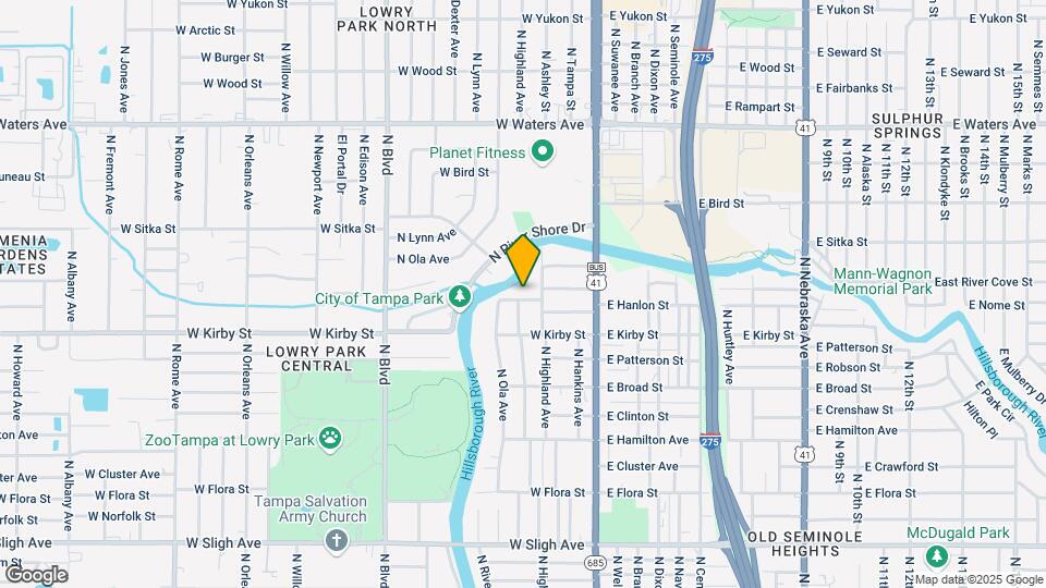 309 W Hanlon St Map and Location Details