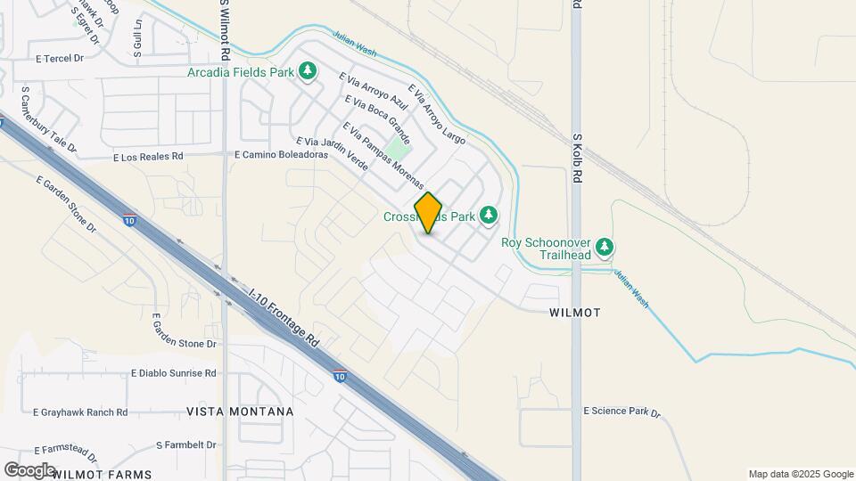 6782 E Via Rancho Rosario Mapa y Detalles de la Ubicación