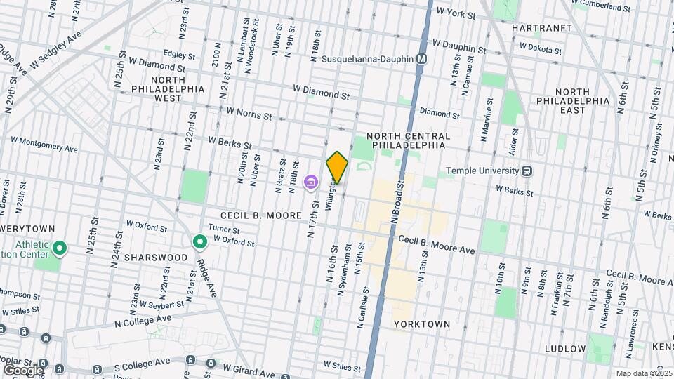1611 W Montgomery Ave, Unit 4 Map and Location Details