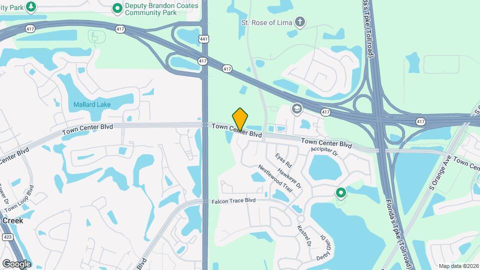 13501 Briarmoor Ct Map and Location Details