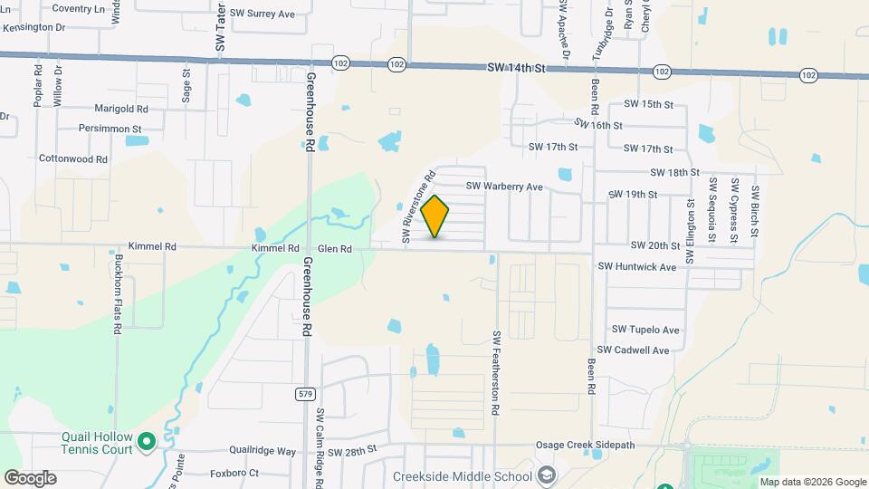 3215 SW Hillstone Ave Map and Location Details