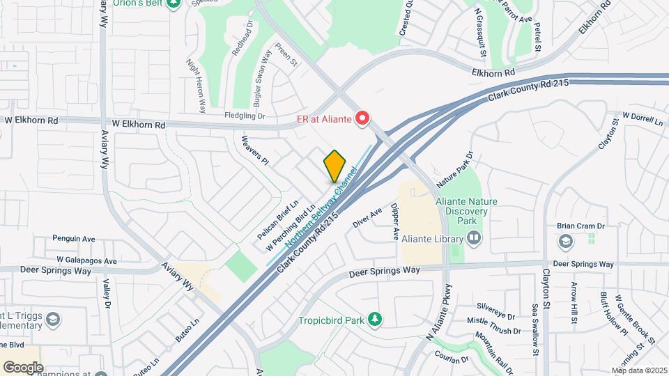 3237 W Perching Bird Ln Map and Location Details