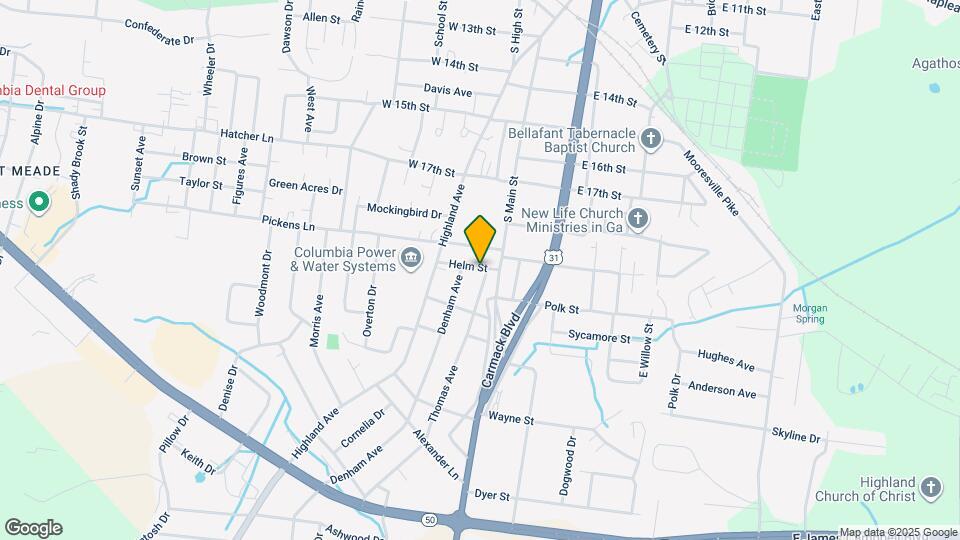 2000 Thomas Ave Map and Location Details