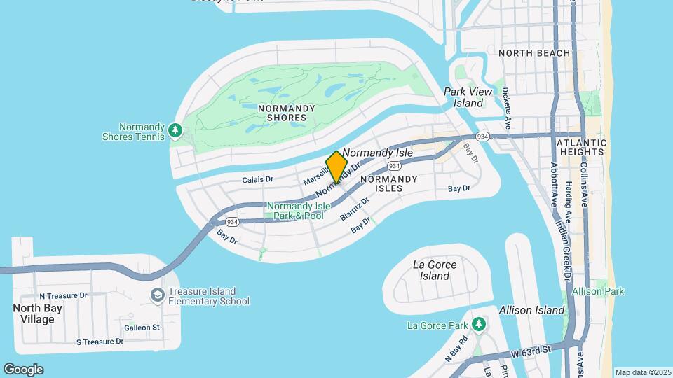 1510 Normandy Dr Map and Location Details