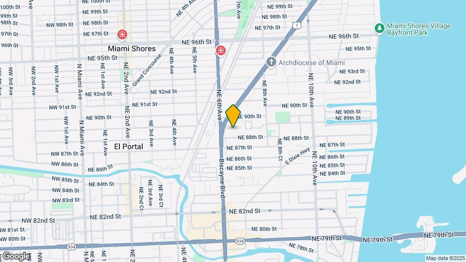660 NE 88th Ter Mapa y Detalles de la Ubicación