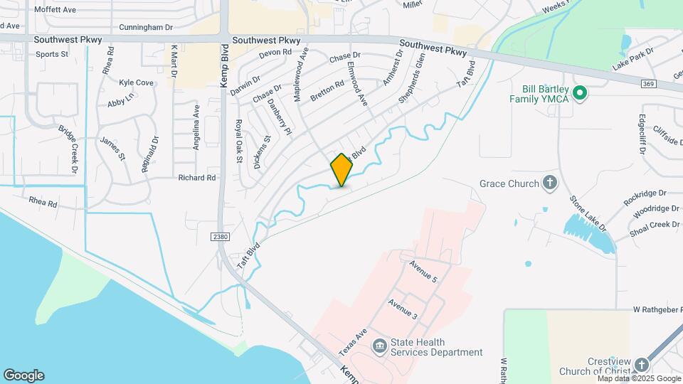 2916 S Shepherds Glen Map and Location Details