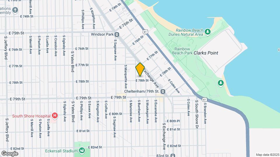2814 E 78th St Map and Location Details