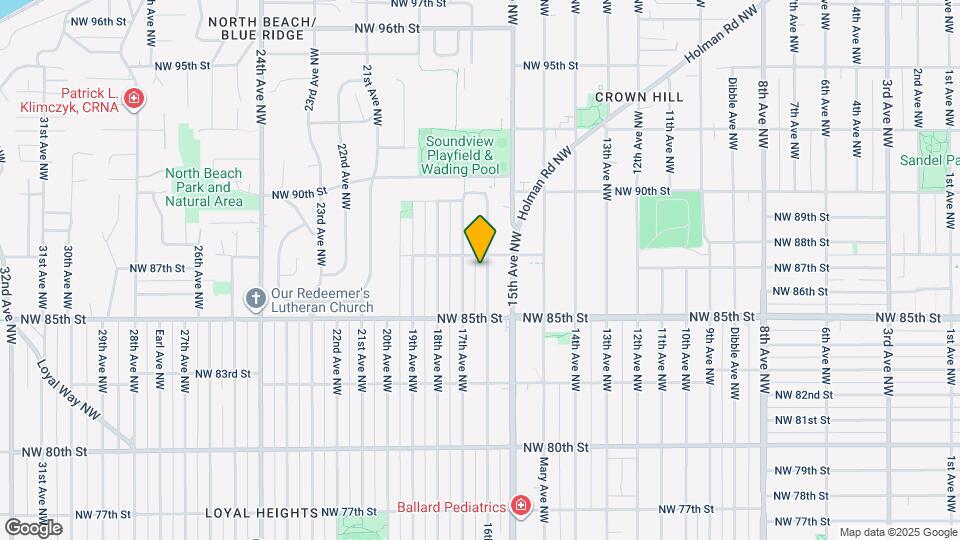 8547 16th Ave NW Map and Location Details
