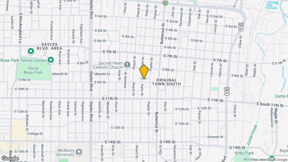 1434 S 9th St Map and Location Details