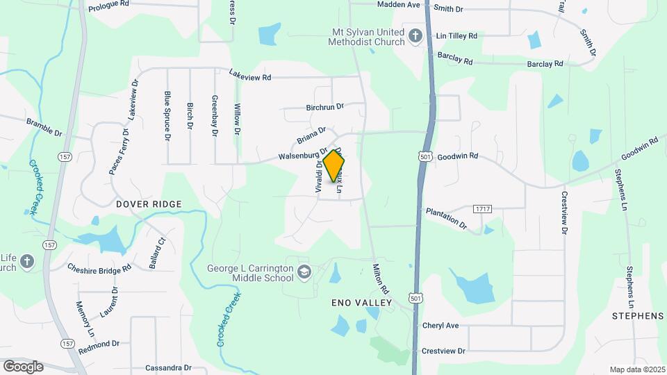 507 Devereaux Ln Map and Location Details