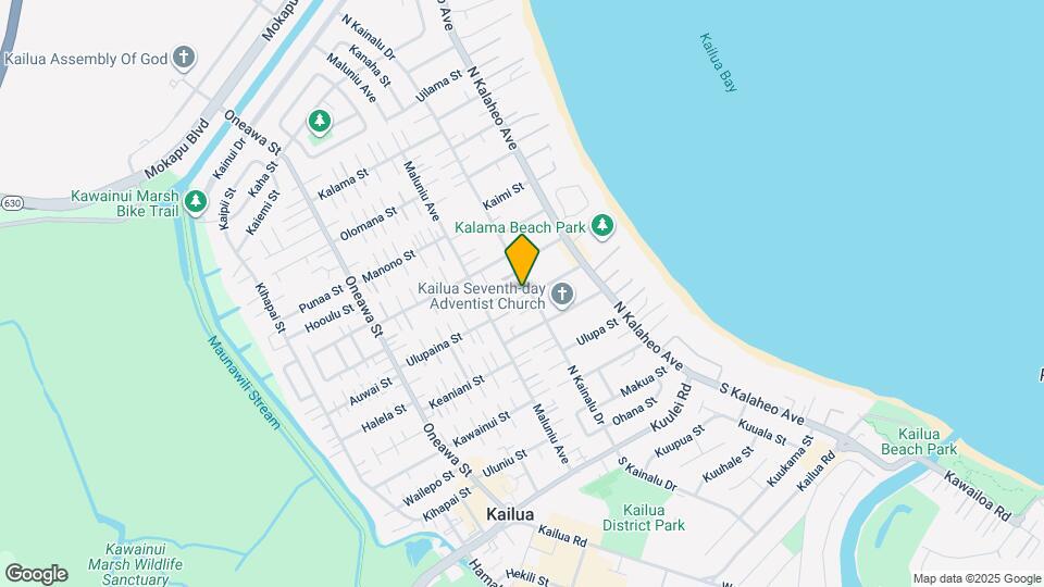 249 N Kainalu Dr Map and Location Details