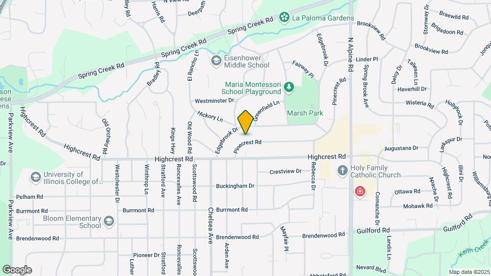 3712 Pinecrest Rd Map and Location Details
