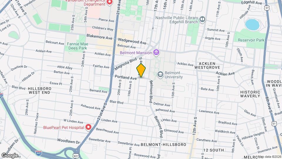 2000A 18th Ave S Mapa y Detalles de la Ubicación
