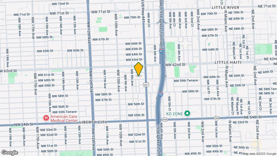 749 NW 60th St Map and Location Details