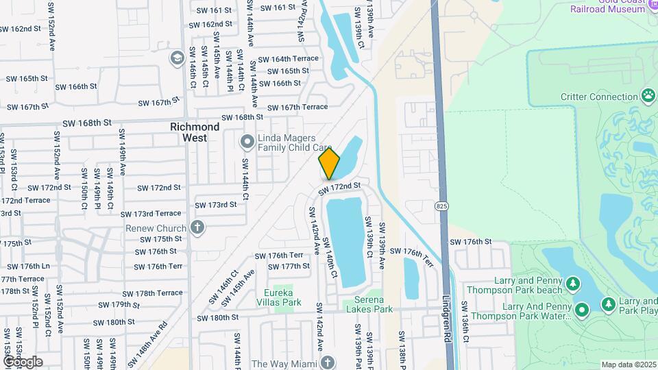 17201 SW 142nd Ct Mapa y Detalles de la Ubicación