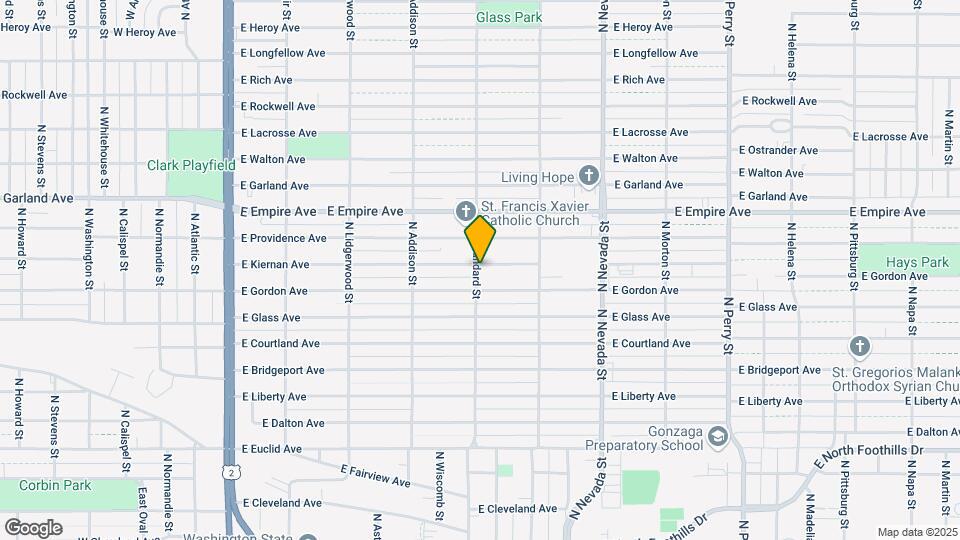 603-609 E Kiernan Ave Mapa y Detalles de la Ubicación
