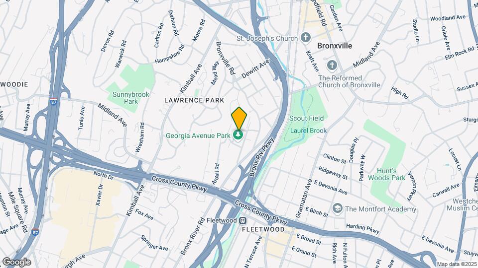 Bronxville Gardens Co-Op Map and Location Details