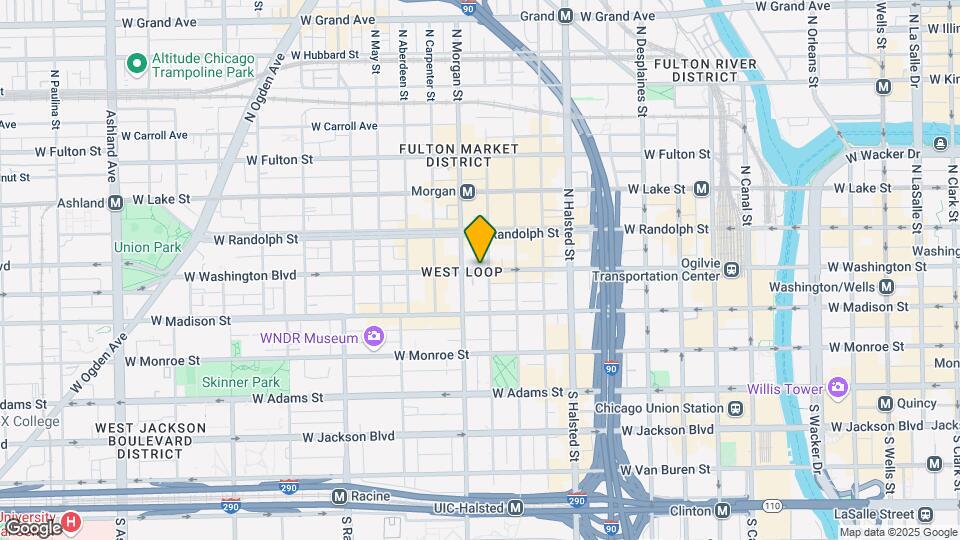935 W Washington Blvd, Unit 2 Map and Location Details