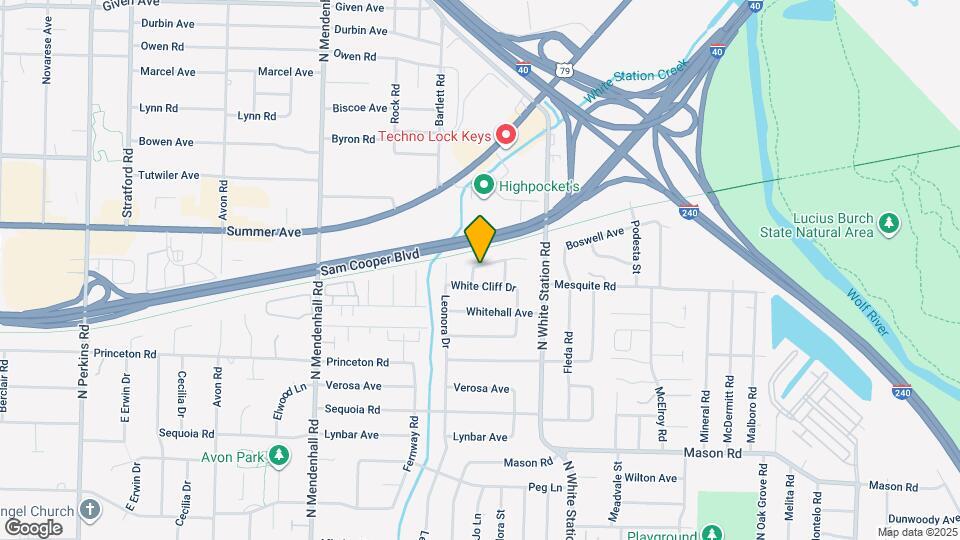 5125 Warfield Dr Map and Location Details