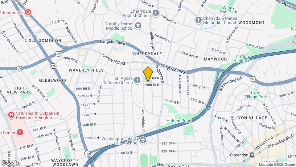 4043 20th St N Map and Location Details