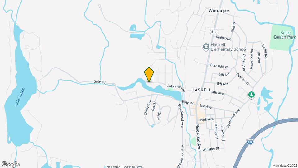 71 Lakeside Ave Map and Location Details