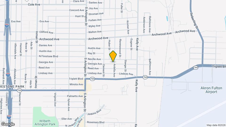 1125 Georgia Ave Map and Location Details