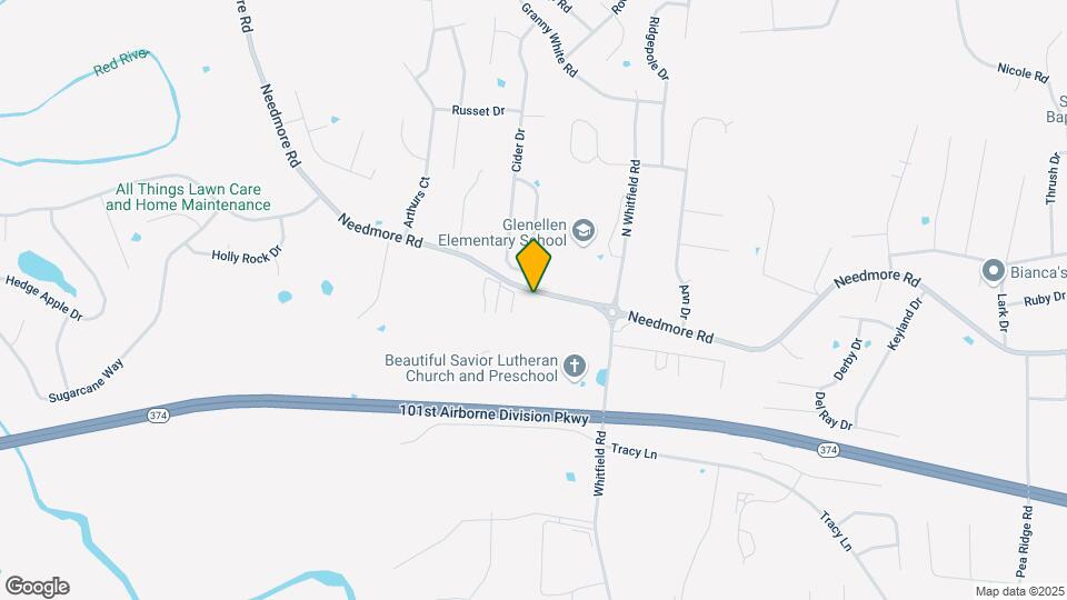 860 Needmore Rd Map and Location Details