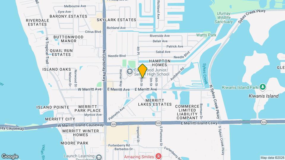 410 4th St Map and Location Details